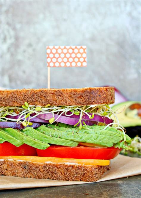 Gourmet Veggie Sandwich | Killing Thyme