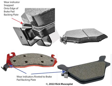 How Brake Pad Wear Indicators Work: A Guide — Ricks Free Auto Repair ...