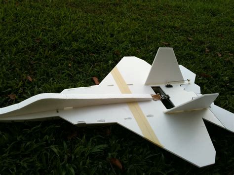 RC Plane: How to build RC plane - F22 model