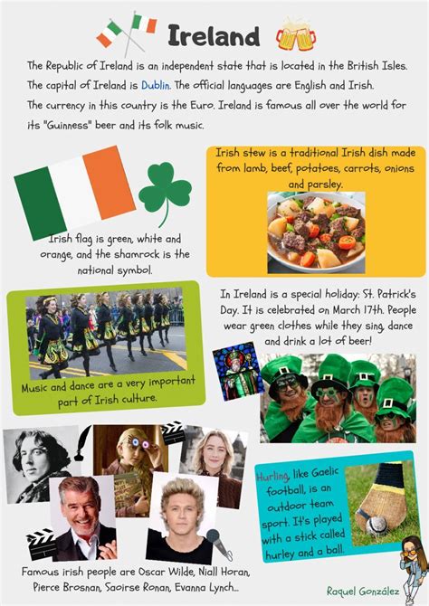 Ireland unit study – Artofit