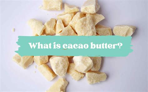 What is Cacao Butter? Everything You Need to Know - ReadCacao