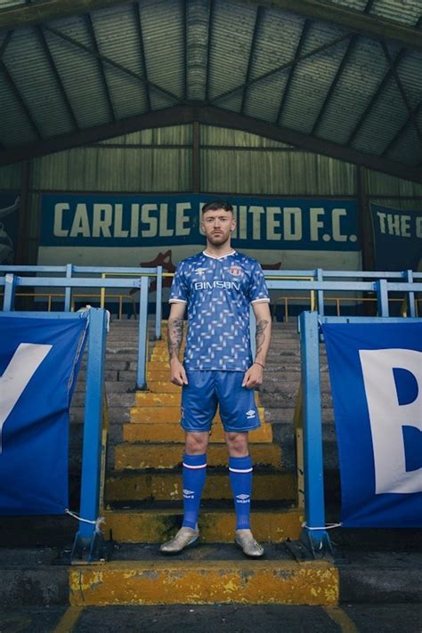 Carlisle United 2023-24 Home Kit