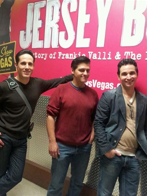 Jersey Boys Las Vegas Cast Members Jeff Leibow, Deven May & Travis Cloer after fabulous ...