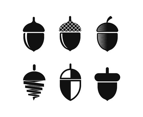 Free Acorn Vector Vector Art & Graphics | freevector.com