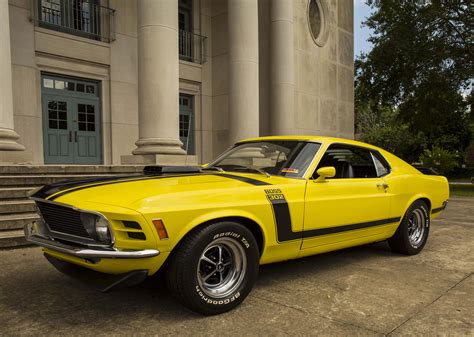 Car, Muscle Car, Yellow Car, Fastback, Ford Mustang Boss 302 wallpaper ...