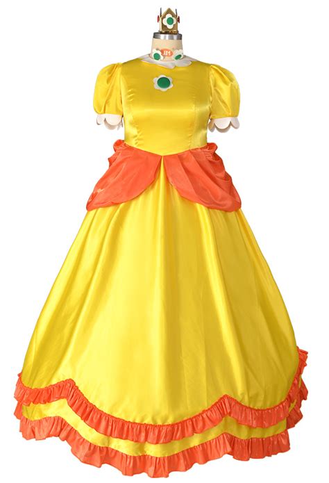 Plus Size Princess Daisy Cosplay Costume - Cosplay Shop