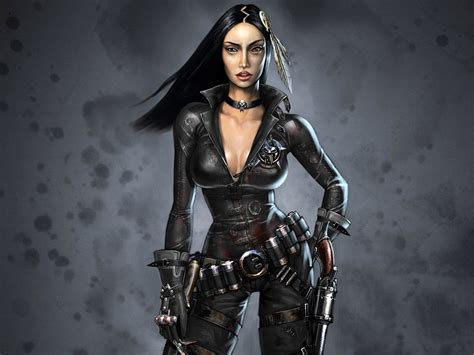 Tala from Darkwatch | Video games girls, Fantasy armor, Fantastic art