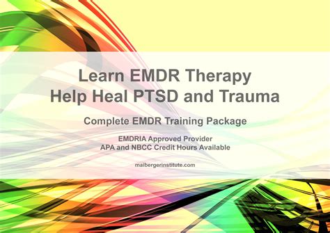 EMDR Training - Learn EMDR Therapy - Help Heal PTSD and Trauma - Complete EMDR Training Package ...