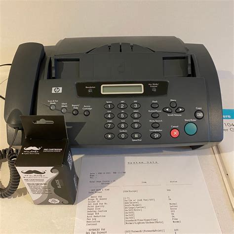 HP 1040 Inkjet Fax Machine with Built-in Telephone Handset - BW2123HH – neilgilbert.ca