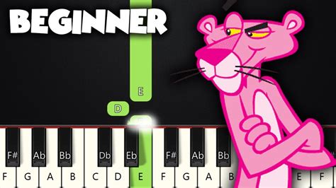 The Pink Panther Theme | BEGINNER PIANO TUTORIAL + SHEET MUSIC by Betacustic - YouTube Music