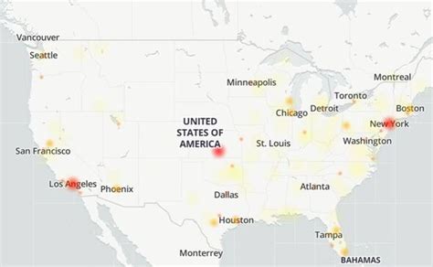 T-Mobile down: Map shows outages across the US and Canada as AT&T issue affects millions - US ...