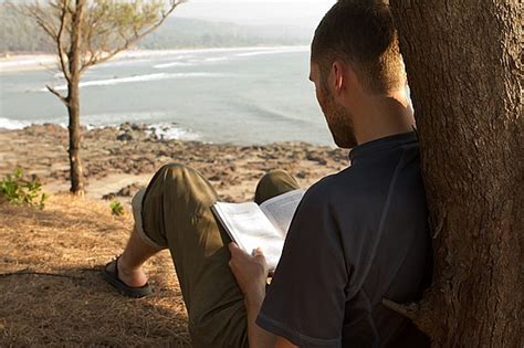 Hot Guys Reading Books Outdoors | JeffAndWill.com