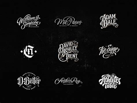 Hand Lettering Logo Design