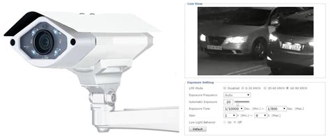 LPR Camera Mode, License Plate Recognition, Zavio IP Cameras