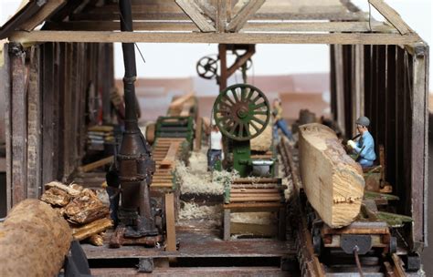 Tom Trotter Steam-Powered Rustic Sawmill | Gateway NMRA