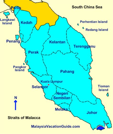 Map Of Malaysia And Neighbouring Countries - Maps of the World