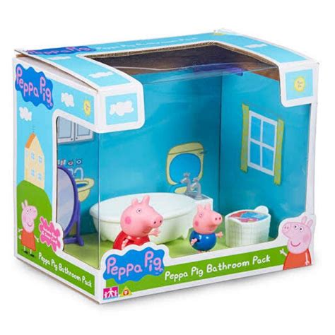 Peppa Pig Bathroom Pack; 3+ – Toy Factory