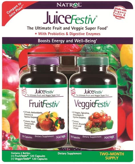 Top 10 Fruit and Vegetable Supplements - Fruit & Vegetable Supplements