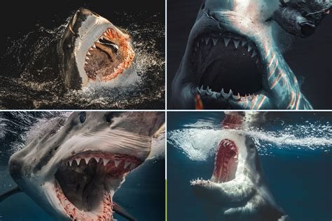 Man Photographs Great White Sharks Face to Face: 'Not Going to Get Eaten' - Newsweek