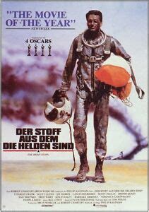 THE RIGHT STUFF Movie POSTER 11x17 German Ed Harris Dennis Quaid Sam Shepard | eBay