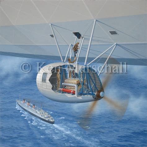 Titanic artist Ken Marschall offers Hindenburg paintings for sale | Airships.net