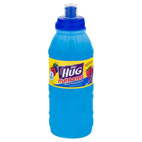 Big Hug Blue Raspberry Drink Sports Cap Bottle - Shop Juice at H-E-B