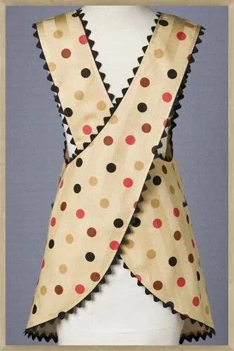 Grembiule criss-cross | Retro apron patterns, Vintage apron pattern ...