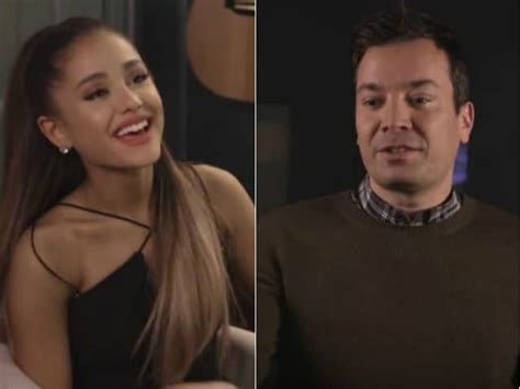 Ariana Grande, Jimmy Fallon's Lip-Sync Conversation Will Make You ROFL - NDTV Movies