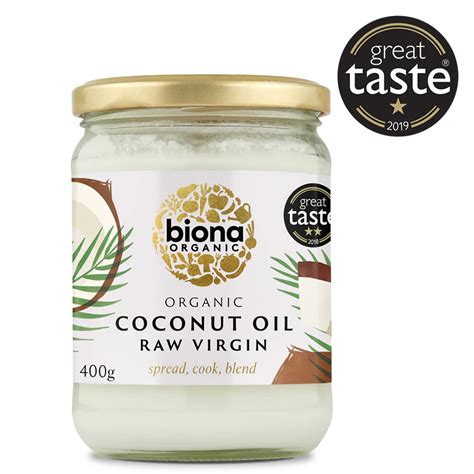 Biona Organic Virgin Coconut Oil 400g - Ethical Superstore