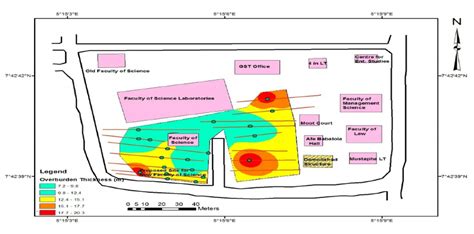 Overburden Thickness Map | Download Scientific Diagram