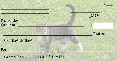 Make Your Own Checks Template Database