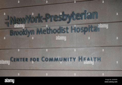 New York Presbyterian Brooklyn Methodist Hospital Park Slope NYC Stock Photo - Alamy