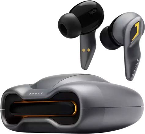 Compare Boult Astra TWS Bluetooth v5.3 with Quad Mic ENC, Made in India (Smoky Metal) vs ...