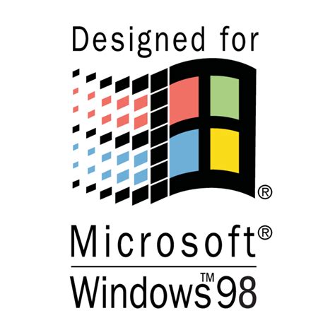 Designed for Microsoft Windows 98 logo, Vector Logo of Designed for Microsoft Windows 98 brand ...