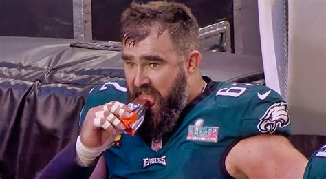 Social Media Took Their Wildest Guess What Jason Kelce Was Eating On ...