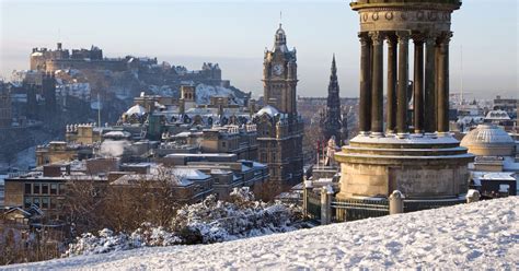 Edinburgh weather: City to be battered by freezing temperatures and ...