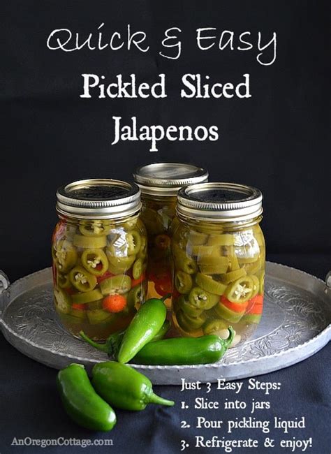 Quick & Easy Sliced Pickled Jalapenos