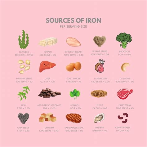 Top 15 Iron Rich Foods Recommended Intake And Key Ben - vrogue.co