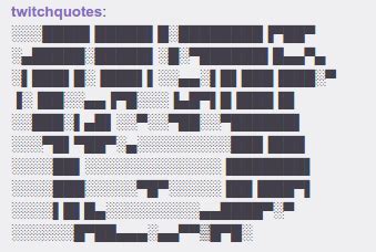 ASCII Art Copypasta | TwitchQuotes