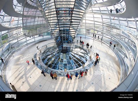 Inside the Reichstag Dome Stock Photo - Alamy