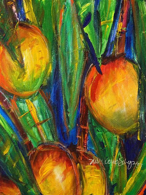 Mango Tree Painting by Julie Kerns Schaper - Printscapes - Fine Art America