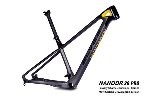 ELVES Nandor Pro 29er XC MTB Hardtail Carbon Frame