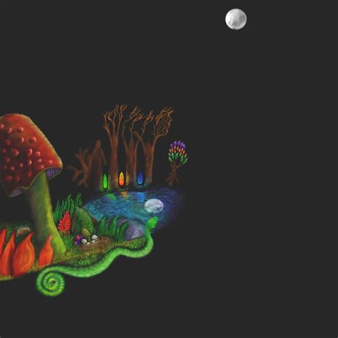 Enchanted Forest Night by mushroomGOD121 on DeviantArt