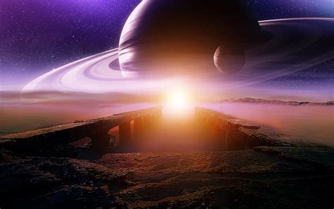Download Sci Fi Landscape HD Wallpaper by Nikos23