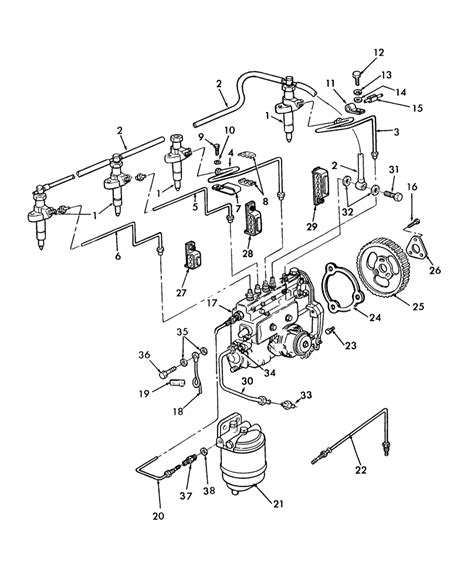 (655A) - 4 CYL TRACTOR LOADER BACKHOE (6/85-10/88) (09A04) - FUEL ...