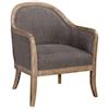 Signature Design by Ashley Engineer A3000030 Transitional Wood Frame Accent Chair with Nailhead ...