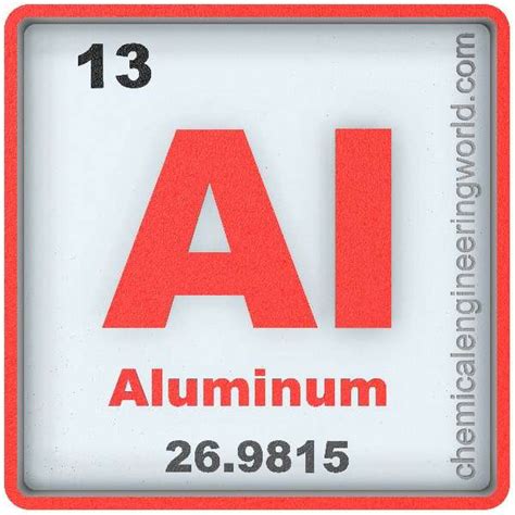 Aluminium Element Properties and Information - Chemical Engineering World