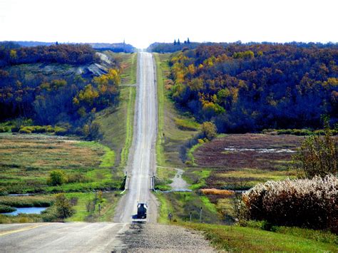 A shot of a road we travel frequently...the rolling hills of the ...