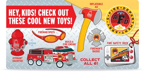 Arby's Fire Department (Arby's, 2011) | Kids Meal Wiki | FANDOM powered ...