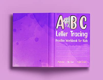 Kids Workbook Letter Tracing Book Projects :: Photos, videos, logos, illustrations and branding ...